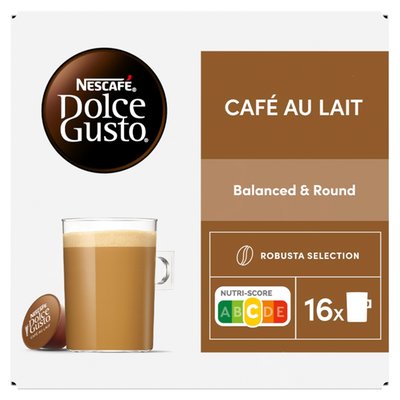 Obrázek NESCAFÉ Dolce Gusto Café au Lait kávové kapsle 16 ks