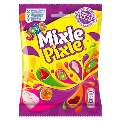 Obrázek JOJO Mixle Pixle želé bonbóny s ovocnými příchutěmi 80g