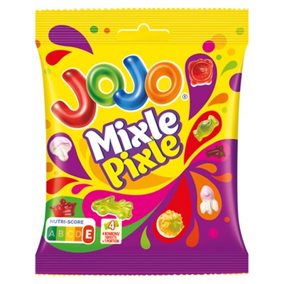 Obrázek JOJO Mixle Pixle želé bonbóny s ovocnými příchutěmi 80g