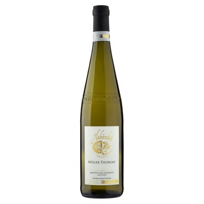 Obrázek Habánské Sklepy Müller Thurgau jakostní víno odrůdové suché bílé 0,75l