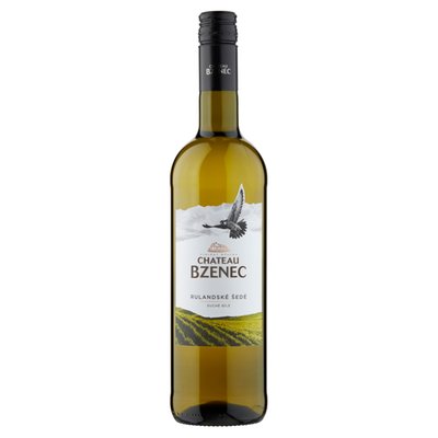 Obrázek Chateau Bzenec Rulandské šedé jakostní víno odrůdové suché bílé 0,75l