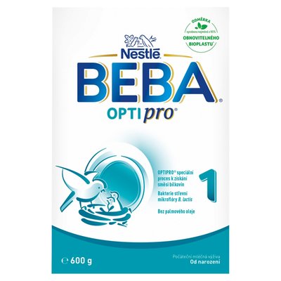 Obrázek BEBA OPTIPRO 1 počáteční kojenecké mléko 600g