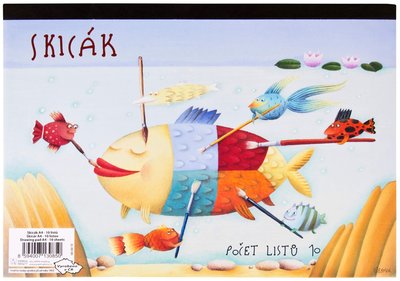 Obrázek Skicák  A4 10 listů