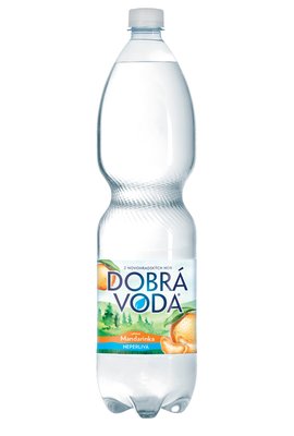 Obrázek Dobrá voda Neperlivá s příchutí mandarinka 1,5l