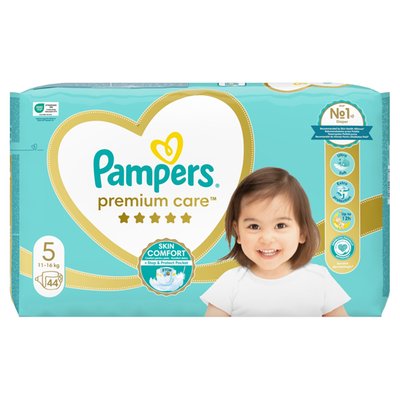 Obrázek Pampers Premium Care Size 5, Nappy x44, 11kg-16kg