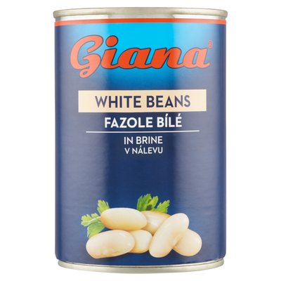 Obrázek Giana Fazole bílé v nálevu 400g