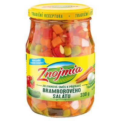 Obrázek Znojmia Zeleninová směs k přípravě bramborového salátu 330g