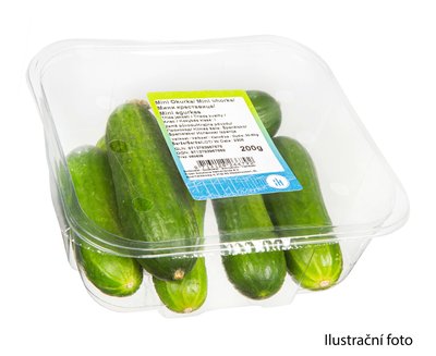 Obrázek Mini okurky 200g