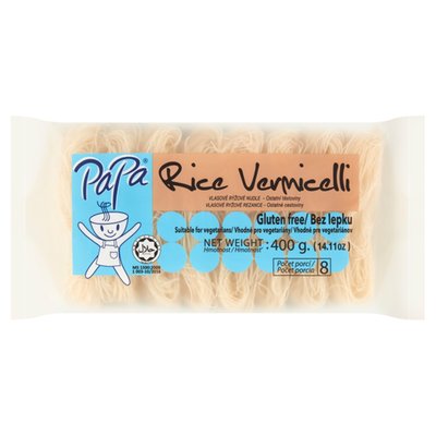 Obrázek PaPa Vlasové rýžové nudle 400g