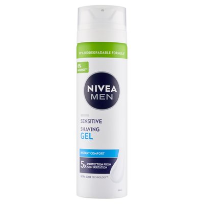 Obrázek Nivea Men Sensitive Gel na holení 200ml