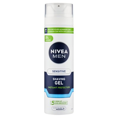 Obrázek Nivea Men Sensitive Gel na holení 200ml