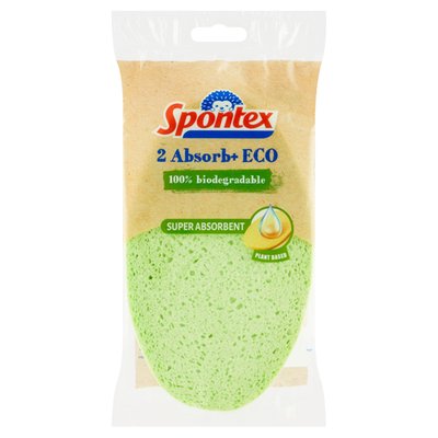 Obrázek Spontex Absorb + viskózní houba 2ks