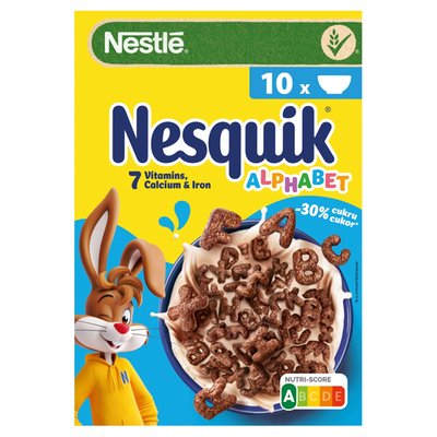 Obrázek Nestlé NESQUIK Alphabet snídaňové cereálie 325g
