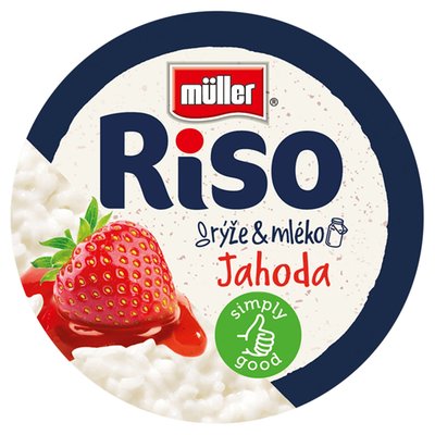 Obrázek Müller Riso Mléčná rýže jahoda 200g