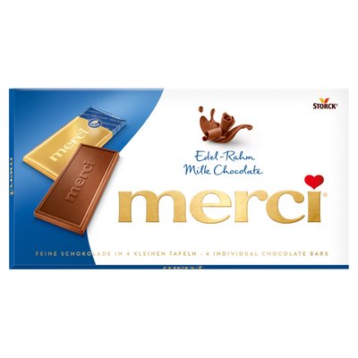 Obrázek merci extra jemná mléčná čokoláda 100g