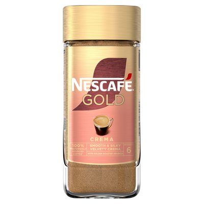 Obrázek NESCAFÉ GOLD Crema, instantní káva 100g