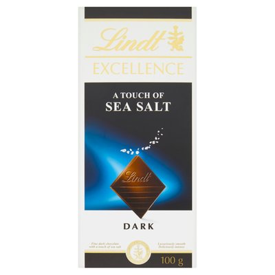 Obrázek Lindt Excellence Hořká čokoláda s mořskou solí 100g