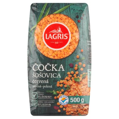 Obrázek Lagris Čočka červená půlená 500g