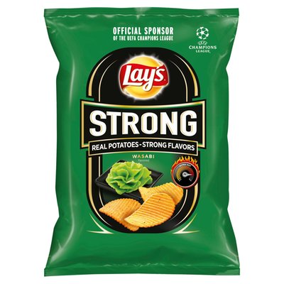 Obrázek LAYS STRONG WASABI 65G - KONEC