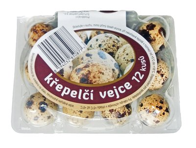 Obrázek Křepelčí vejce, 12 ks
