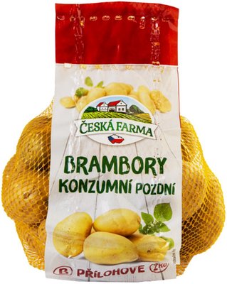 Obrázek Česká Farma Brambory konzumní pozdní typ B 2kg, balení