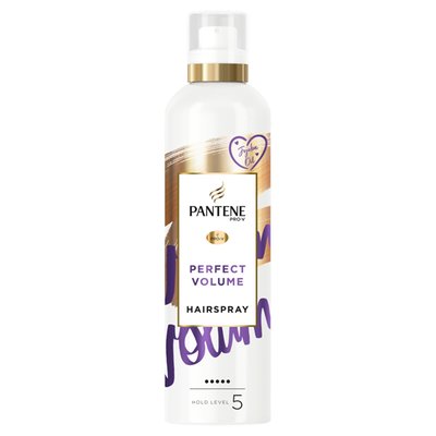 Obrázek Pantene Pro-V Perfect Volume Sprej Na Vlasy S Jojobovým Olejem Pro Dokonalý Objem, 250 ML