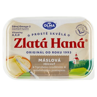 Obrázek Olma Zlatá Haná máslová příchuť 250g