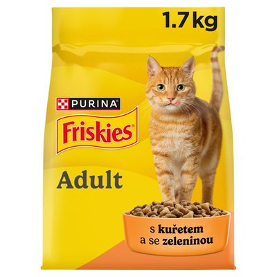 Obrázek Friskies granule pro kočky kuře 1,7kg