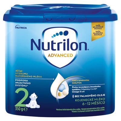 Obrázek Nutrilon Advanced 2 pokračovací kojenecké mléko od uk. 6. měsíce 350g