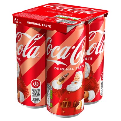 Obrázek Coca-Cola 4 x 330ml