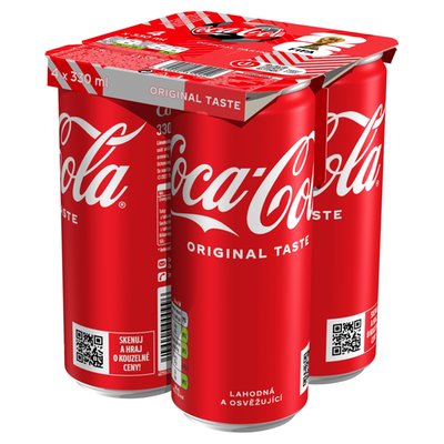 Obrázek Coca-Cola 4 x 330ml