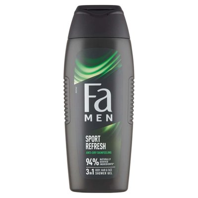 Obrázek FA Men Xtreme Pánský sprchový gel a šampón Sports 400 ml