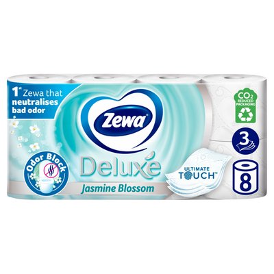 Obrázek Zewa Deluxe Jasmine Blossom toaletní papír 3 vrstvý 8 rolí