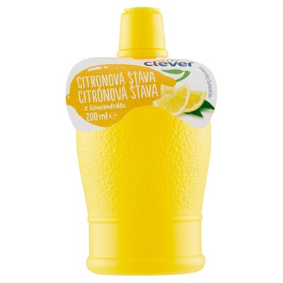 Obrázek clever Citronová šťáva z koncentrátu 200ml