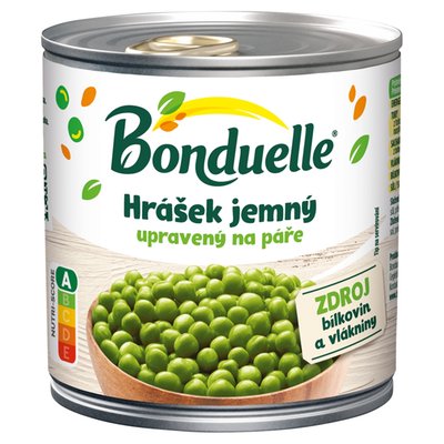 Obrázek Bonduelle Hrášek jemný upravený na páře 320g