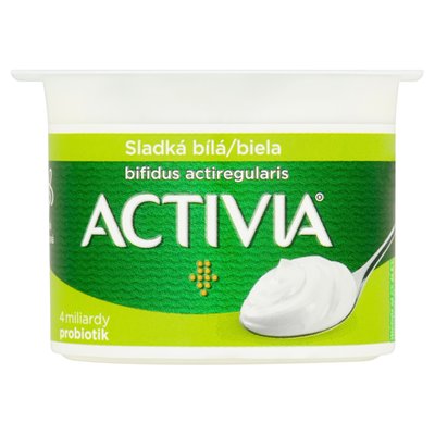 Obrázek Activia probiotický jogurt bílý slazený 120g