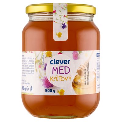 Obrázek clever Med květový 900g
