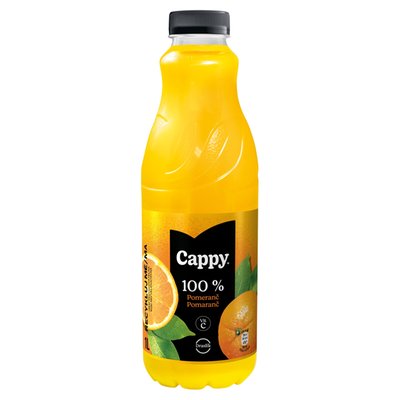 Obrázek Cappy 100% pomeranč 1l