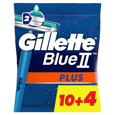 Obrázek Gillette BlueII Plus Pánská Pohotová Holítka 14 ks