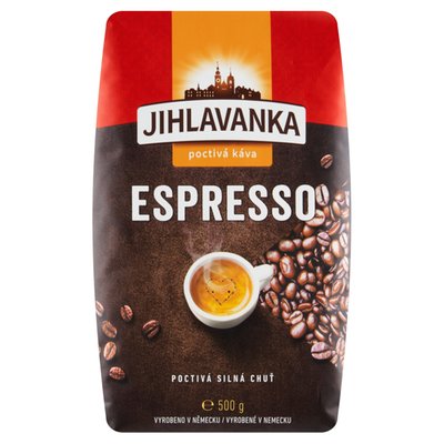 Obrázek JIHLAVANKA ESPRESSO ZRNO 500G