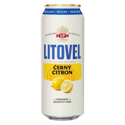 Obrázek R19-LITOVEL CERNY CITRON NEALKO 0.5PLECH