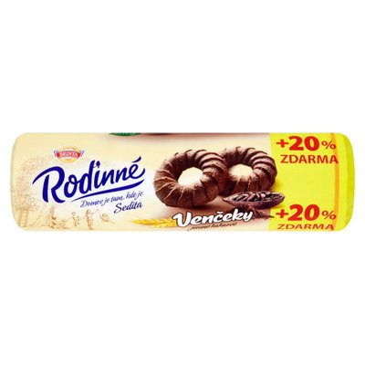 Obrázek Sedita Rodinné Kakaovo-kokosové sušenky 120g