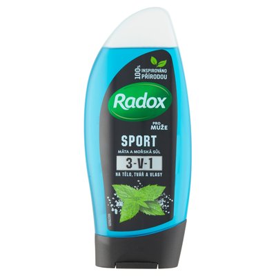 Obrázek Radox Sport sprchový gel pro muže 250ml