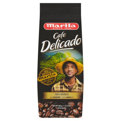 Obrázek Marila Cafe Delicado pražená zrnková káva 500g