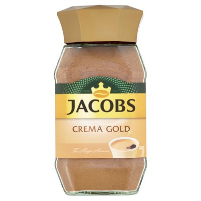 Obrázek JACOBS CREMA GOLD instantní káva 200g 