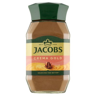 Obrázek Jacobs Crema Gold rozpustná káva 190g