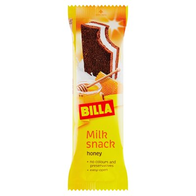 Obrázek BILLA Snack s mléčným krémem s medem 28g
