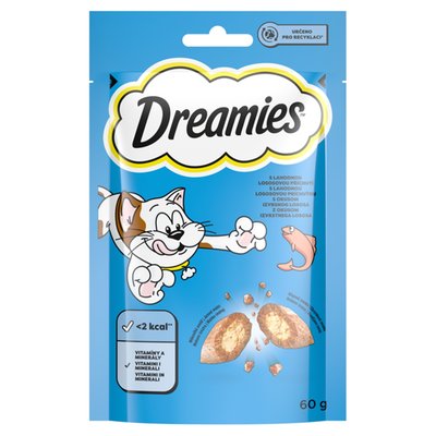 Obrázek Dreamies S lahodnou lososovou příchutí 60g