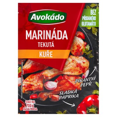 Obrázek Avokádo Marináda tekutá kuře 80ml