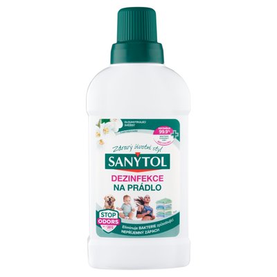 Obrázek Sanytol Dezinfekce na prádlo s vůní bílých květů 500ml